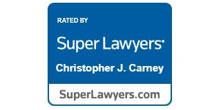 Rated By Super Lawyers - Christopher J. Carney